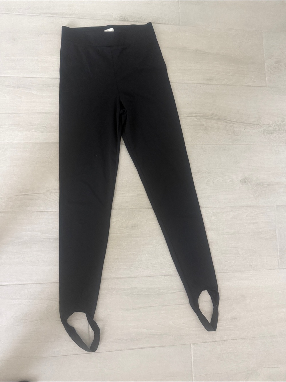 Zara Black Stirrup Leggings